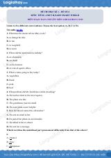 Đề thi học kì 1 Tiếng Anh 9 iLearn Smart World - Đề số 6